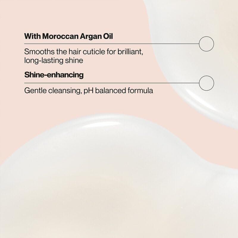 Suave Moroccan Oil Infusion Shine Shampoo and Conditioner for Dull Hair – Salon-Proven System for Brilliant, Shiny Hair, Frizz Control, 12.6 Oz Each - görsel 3