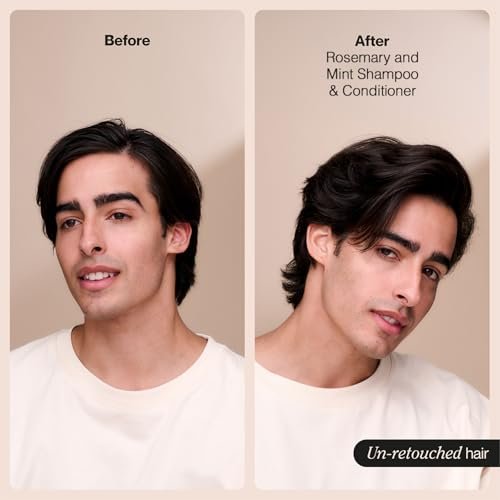 Suave Rosemary & Mint Shampoo and Conditioner Set – Invigorating Frizz Control for Soft, Shiny Hair – 12.6 oz Each Avelisse