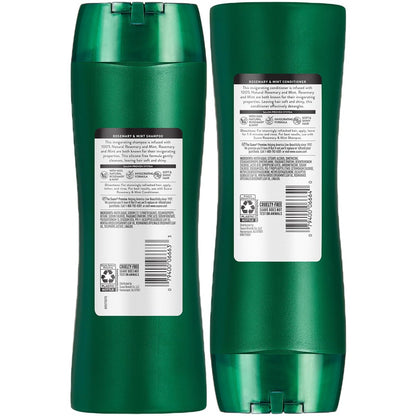 Suave Rosemary & Mint Shampoo and Conditioner Set – Invigorating Frizz Control for Soft, Shiny Hair – 12.6 oz Each Avelisse