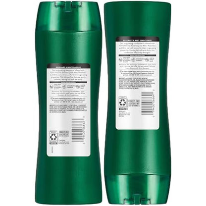 Suave Rosemary & Mint Shampoo and Conditioner Set – Invigorating Frizz Control for Soft, Shiny Hair – 12.6 oz Each Avelisse