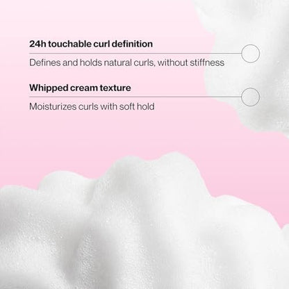 Suave Whipped Mousse - Captivating Curls for Wavy and Curly Hair, Anti-Frizz Styling Product for Flexible, Crunch-Free Styles, 7 oz (Pack of 2)