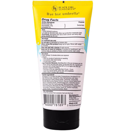 Black Girl Sunscreen Kids SPF 50 Lotion for Face & Body – No White Cast, Water Resistant 80 Minutes, Melanin Rich Skin, 6 fl oz