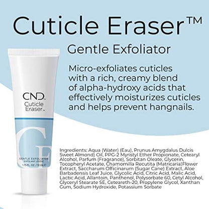 CND Cuticle Couple: SolarOil & Cuticle Eraser - Natural Blend Oils, Moisturizes and Conditions, Gentle Exfoliator, 0.5 fl oz Avelisse