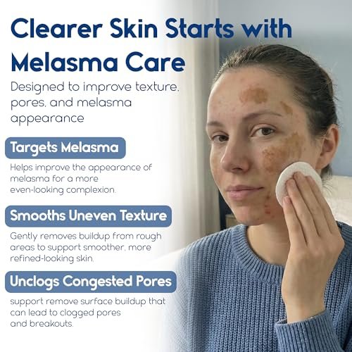 Glycolic Acid Pads 35% - Resurfacing Pads for Face & Body - Exfoliating Peel Pads for Blackheads, Dark Spots, Fine Lines & Wrinkles - 60 Count Avelisse