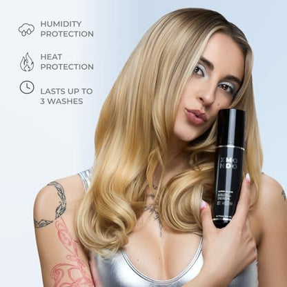 XMONDO Hair Super Gloss Ultra Frizz Defense Spray – Vegan Anti-Frizz Treatment with Humishield Technology, 6.7 Fl Oz Avelisse