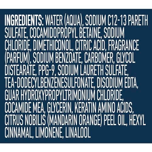 Suave Men Body Wash 3-in-1 Citrus Rush – Travel-Size Shampoo, Conditioner & Soap All-in-One Formula with Keratin for Healthy Hair & Skin, 3 Oz Ea (Pack of 3) - görsel 8