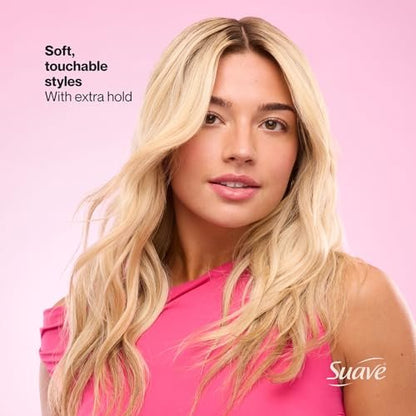 Suave Extra Hold Mousse for Curly Hair, Wavy, All Hair Types, Moisturizing & Nourishing, Foam, Scented 9 oz (Pack of 2) Avelisse