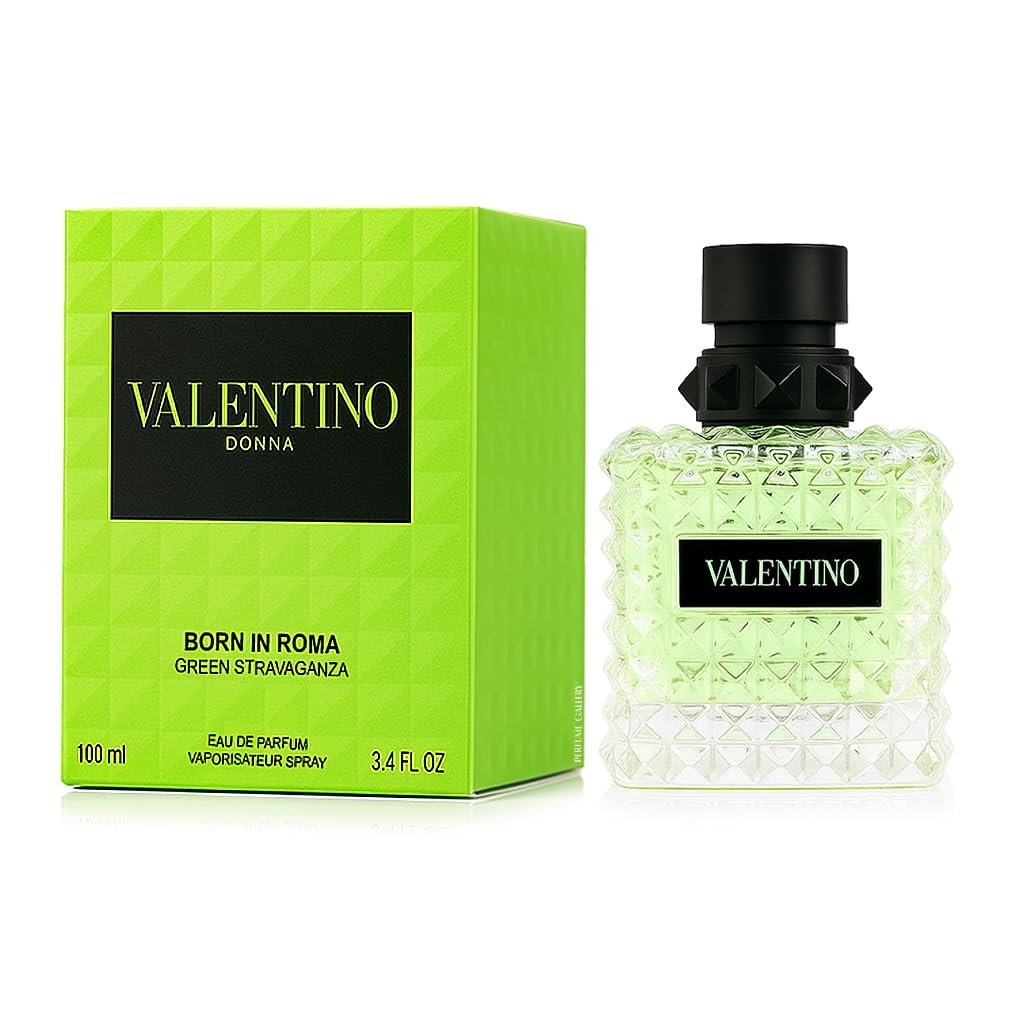 Valentino Donna Born In Roma Green Stravaganza Eau de Parfum - 3.4 oz for Women Avelisse