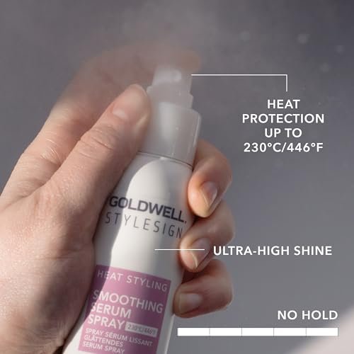 Goldwell StyleSign Smoothing Serum Spray – Frizz Control & Shine for Silky Hair, 3.34 oz Avelisse