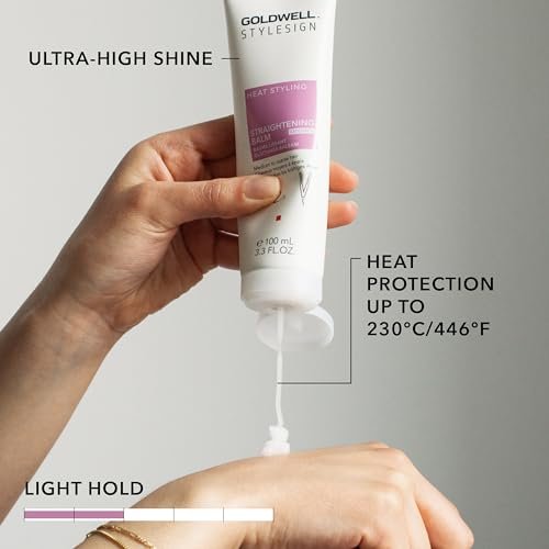 Goldwell StyleSign Straightening Balm - Smooth & Frizz-Free Hair, 3.34 oz Avelisse