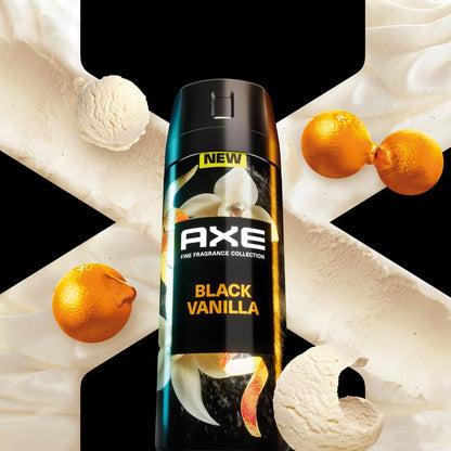 AXE Fine Fragrance Collection Premium Deodorant Body Spray for Men - Variety Pack (Blue Lavender, Aqua Bergamot, Golden Mango, Black Vanilla) - 4 Pack, 4 oz Each, Aluminum Free, 72H Odor Protection Avelisse