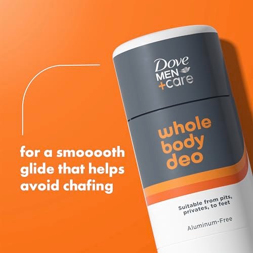 DOVE MEN + CARE Whole Body Deo Aluminum-Free Deodorant Stick, Shea Butter & Cedar, 2.6 oz - görsel 5