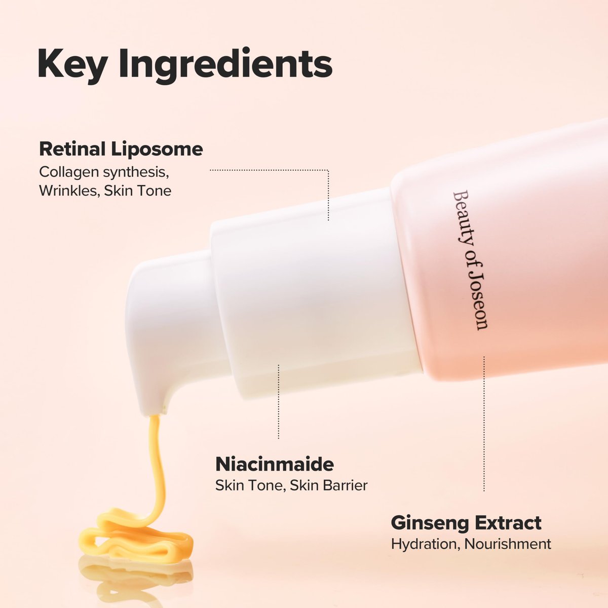 Beauty of Joseon Revive Eye Serum with Retinal, Niacinamide & Peptide – Korean Anti-Aging Eye Cream for Wrinkles & Dark Circles (1.76 oz, 2-Pack) - görsel 7