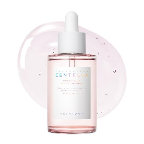 SKIN1004 Centella Poremizing Fresh Ampoule - 1.69 fl.oz (50ml) - Korean Pink Serum for Minimizing Enlarged Pores with Madagascar Centella and Himalayan Pink Salt - Hydrating Facial Serum - görsel 2