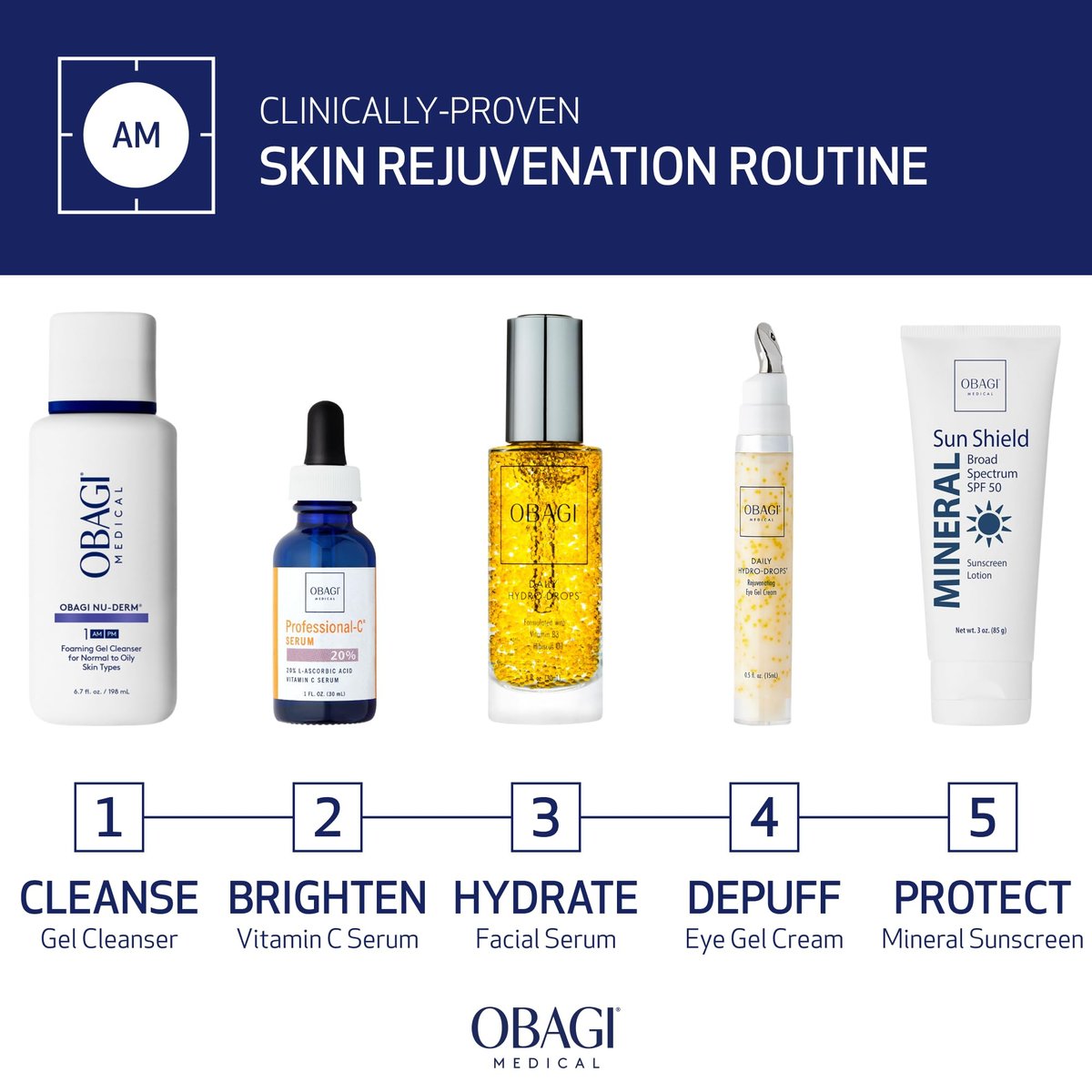 Obagi Daily Hydro-Drops Rejuvenating Eye Gel Cream – Reduce Dark Circles, Brighten, Smooth & Depuff Eyes – 0.5 oz Avelisse