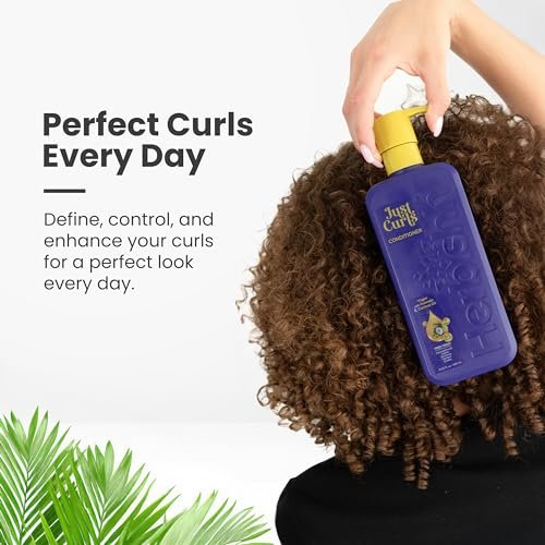 Herbishh Curly Hair Shampoo and Conditioner Set with Deep Conditioner for Women, Men (3 x 16.91 Fl Oz) – Definition for Wavy & Coily Hair, Reduce Frizz, Repair Damaged Dry Hair for All Curl Types Avelisse
