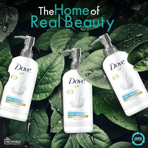 World Amenities Dove Hand Wash - Long Lasting Deep Moisturizer Foam Hand Wash for Sensitive Skin - görsel 8