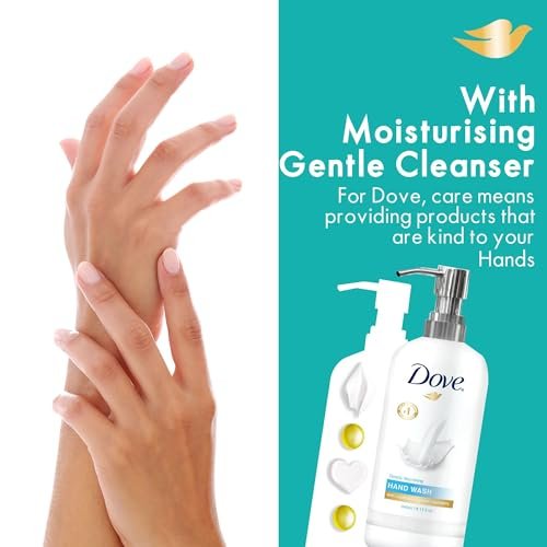 World Amenities Dove Hand Wash - Long Lasting Deep Moisturizer Foam Hand Wash for Sensitive Skin - görsel 4
