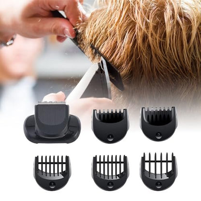 Flylin Beard Trimmer Attachment Compatible with Braun Series 5, 6, 7 Electric Razors – Replacement Shaver Guide Combs 1/2/3/5/7mm Avelisse