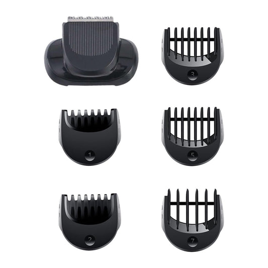 Flylin Beard Trimmer Attachment Compatible with Braun Series 5, 6, 7 Electric Razors – Replacement Shaver Guide Combs 1/2/3/5/7mm Avelisse