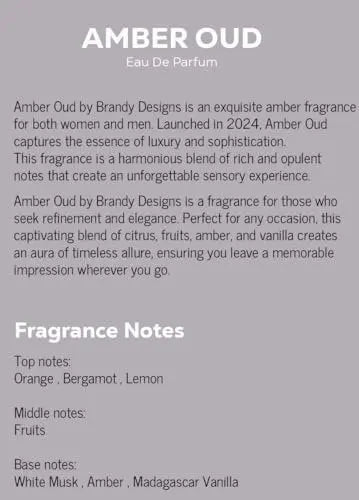 AMBER OUD GOLD EDITION Eau de Parfum 3.4 oz / 100 ml – Brandy Designs Avelisse