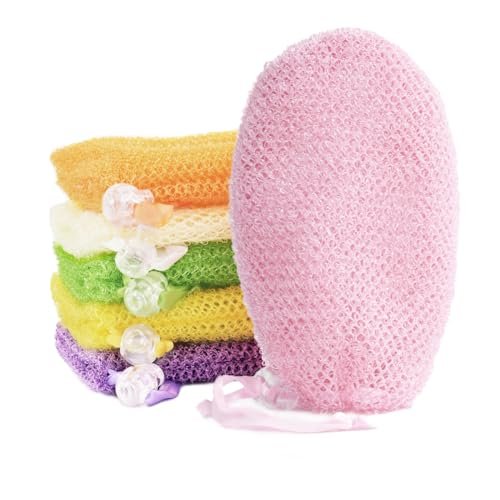 6 Pack Mesh Soap Bags for Bar Soap - Hangable Nylon Soap Pouch with Drawstring, Colorful Soap Saver Bags for Shower, 3.9 x 6 Inches - görsel 2