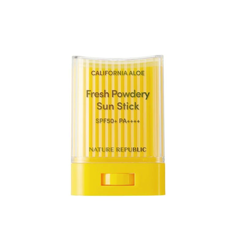 BC233 California Aloe Fresh Powdery Sun Stick SPF50+ PA++++ - 24g (0.77 oz) Sunscreen Stick for Face, Waterproof & Sweatproof - görsel 1