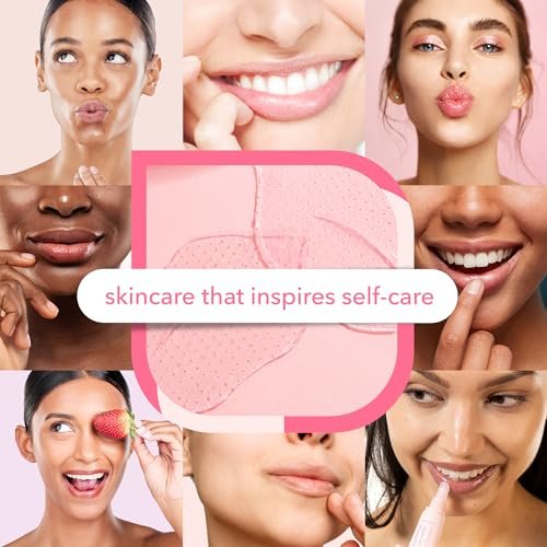 Patchology Rosé Lip Sleeping Mask – Overnight Lip Treatment with Hyaluronic Acid & Resveratrol for Hydrated, Smooth Lips Avelisse