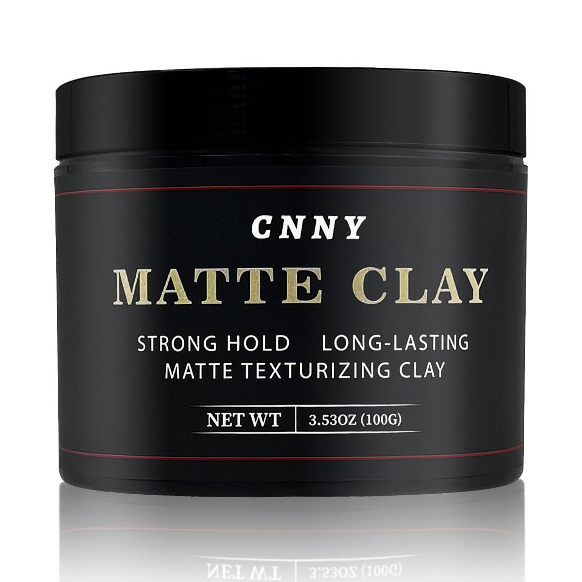 CNNY Men's Hair Styling Clay – Firm Hold, Matte Finish, Natural Ingredients, 3.53 oz - görsel 1