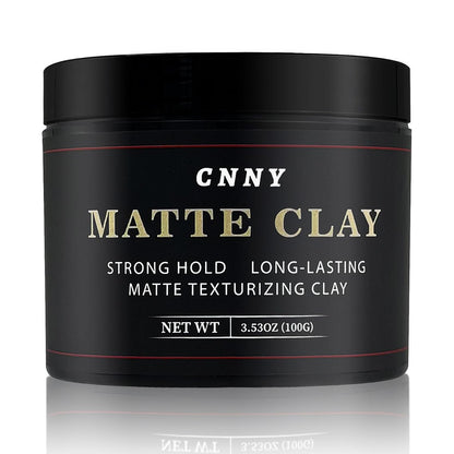 CNNY Men's Hair Styling Clay – Firm Hold, Matte Finish, Natural Ingredients, 3.53 oz