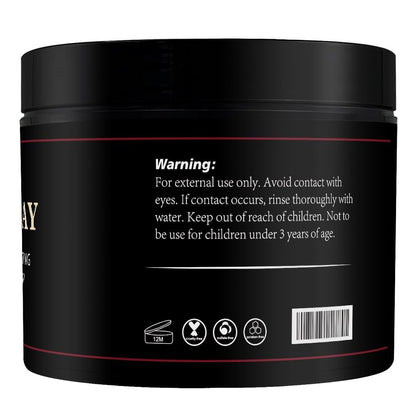 CNNY Men's Hair Styling Clay – Firm Hold, Matte Finish, Natural Ingredients, 3.53 oz