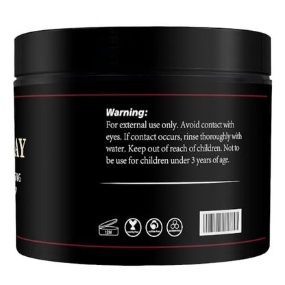 CNNY Men's Hair Styling Clay – Firm Hold, Matte Finish, Natural Ingredients, 3.53 oz