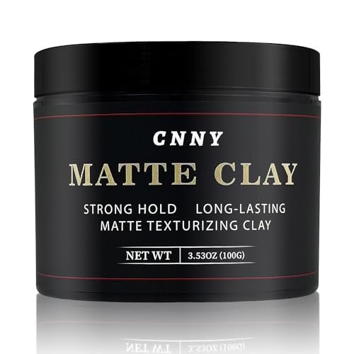 CNNY Men's Hair Styling Clay – Firm Hold, Matte Finish, Natural Ingredients, 3.53 oz - görsel 2