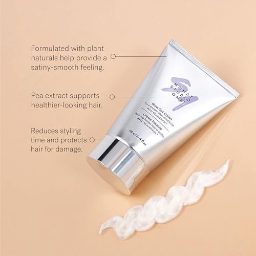 MONAT Smoothing Anti Frizz Shampoo, Deep Intensive Treatment & Blow Out Cream - Frizzy Hair Care Pack - Vegan, Natural, Heat Damage Protection, Strengthens Hair - 3 Products - görsel 10