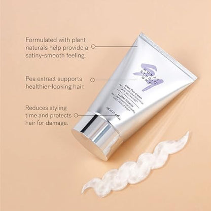 MONAT Smoothing Anti Frizz Shampoo, Deep Intensive Treatment & Blow Out Cream - Frizzy Hair Care Pack - Vegan, Natural, Heat Damage Protection, Strengthens Hair - 3 Products