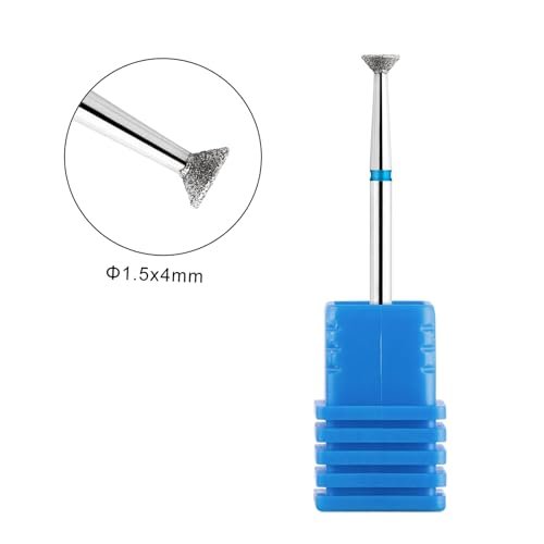Acycoin2A 2-Pack Diamond Burr Nail Drill Bits for Electric Nail File – Carbide Grinding Head Disc for Professional Manicure & Pedicure - görsel 10