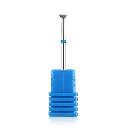 Acycoin2A 2-Pack Diamond Burr Nail Drill Bits for Electric Nail File – Carbide Grinding Head Disc for Professional Manicure & Pedicure
