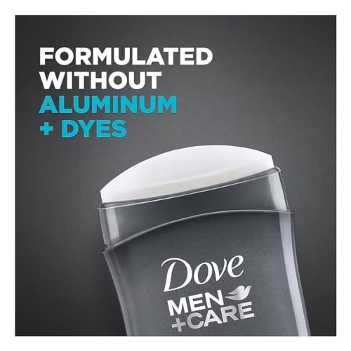 Dove Men+Care 72-Hour Deodorant Stick Aluminum Free - Clean Comfort, 3 Pack (3 oz each) Avelisse