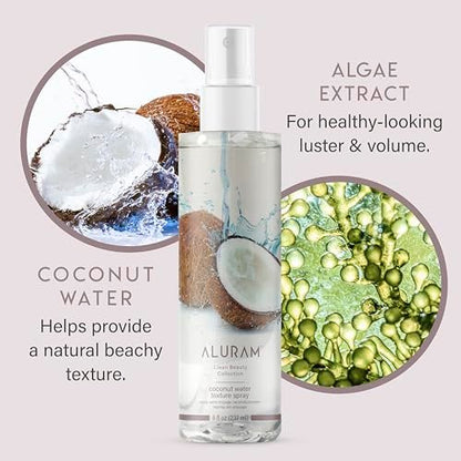 Aluram Coconut Water Texture Spray - Adds Texture & Definition, 8 Fl Oz Avelisse