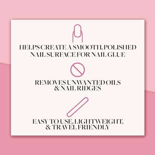Glamnetic 7-in-1 Nail Buffer: All-in-One Nail Buffing Block for Filing, Shaping, Smoothing & Polishing - görsel 8
