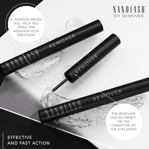 Nanolash DIY Cluster Lash Remover 5 ml – Gentle & Effective Eyelash Adhesive Remover - görsel 10