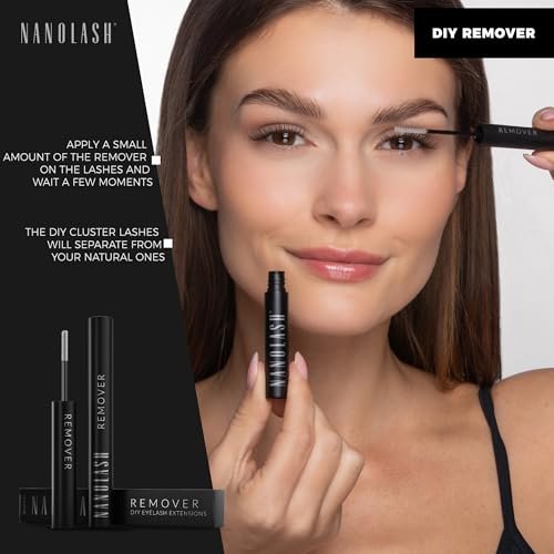 Nanolash DIY Cluster Lash Remover 5 ml – Gentle & Effective Eyelash Adhesive Remover - görsel 8