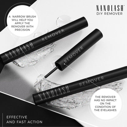 Nanolash DIY Cluster Lash Remover 5 ml – Gentle & Effective Eyelash Adhesive Remover