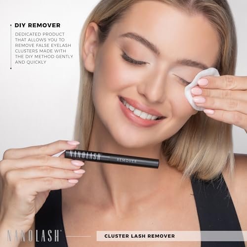 Nanolash DIY Cluster Lash Remover 5 ml – Gentle & Effective Eyelash Adhesive Remover - görsel 4