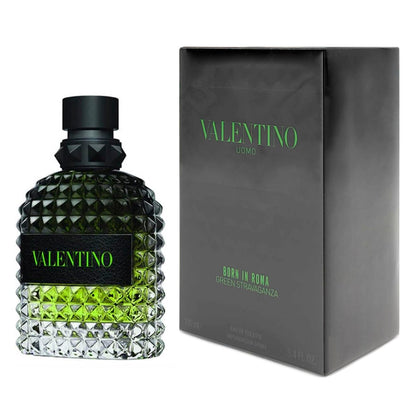 Valentino Uomo Born In Roma Green Stravaganza Eau de Toilette for Men - 3.4 oz Avelisse