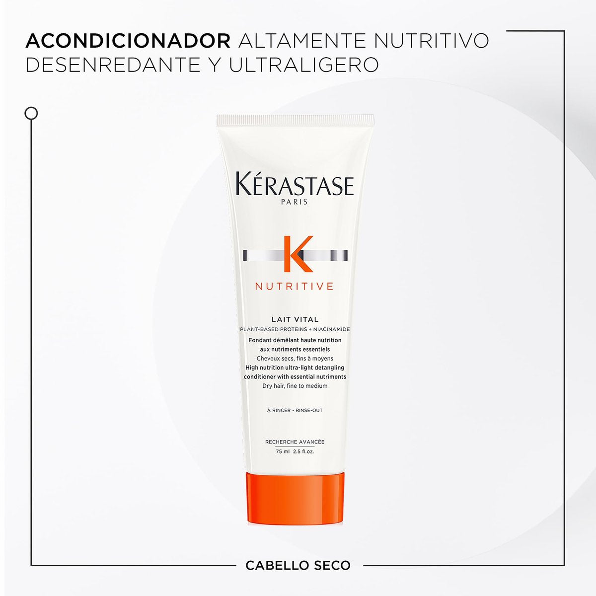 Kérastase Nutritive Discovery Set For Dry Hair - Nourishing Mini Shampoo, Conditioner and Leave In, Controls Frizz and Enhances Shine With Niacinamide Avelisse