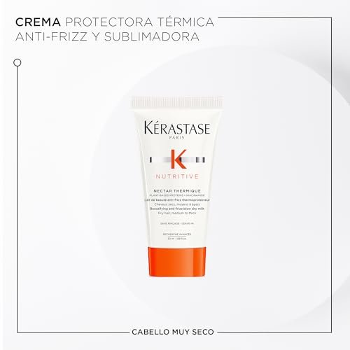 Kérastase Nutritive Discovery Set For Dry Hair - Nourishing Mini Shampoo, Conditioner and Leave In, Controls Frizz and Enhances Shine With Niacinamide Avelisse