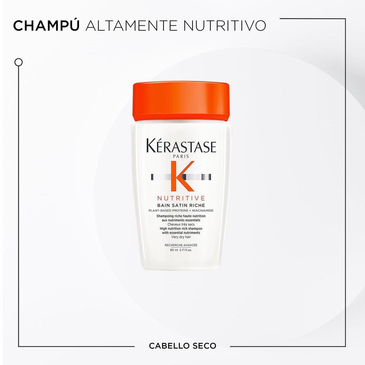 Kérastase Nutritive Discovery Set For Dry Hair - Nourishing Mini Shampoo, Conditioner and Leave In, Controls Frizz and Enhances Shine With Niacinamide Avelisse