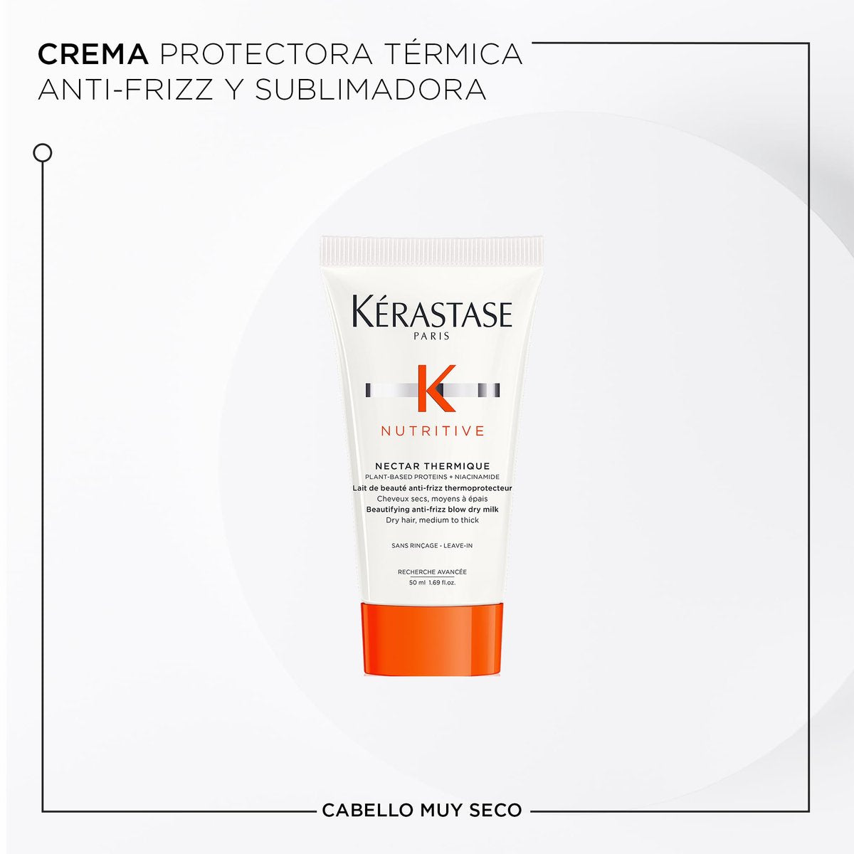 Kérastase Nutritive Discovery Set For Dry Hair - Nourishing Mini Shampoo, Conditioner and Leave In, Controls Frizz and Enhances Shine With Niacinamide Avelisse
