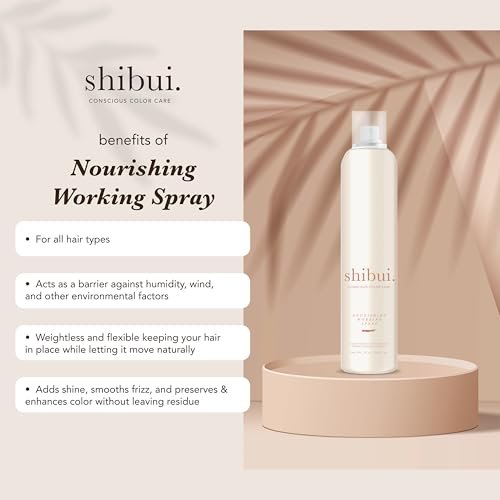 Shibui Nourishing Working Spray – Buildable Hold & Shine, Color-Safe, Vegan & Sulfate-Free, 10 Fl Oz Avelisse